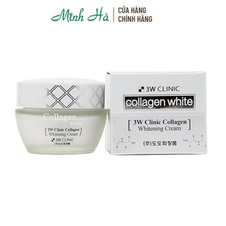 Kem dưỡng trắng da 3W Clinic Collagen Whitening Cream 60ml