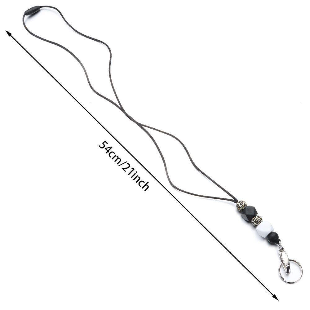 Dây Buộc Hạt Silicone Bền Bỉ Dành Cho Giáo Viên / Y Tá / Giáo Viên / Văn Phòng