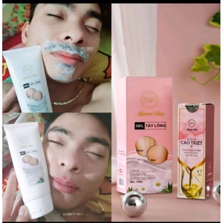 (Tặng serum ức chế mọc lại)Kem Triệt Râu, Lông Vĩnh Viễn Sạch Tận Gốc 120ml