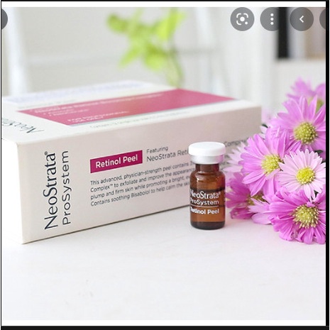 Tinh chất peel da thay da sinh học giúp giảm nếp nhăn cái thiện sạm da NeoStrata Prosystem Retinol Peel