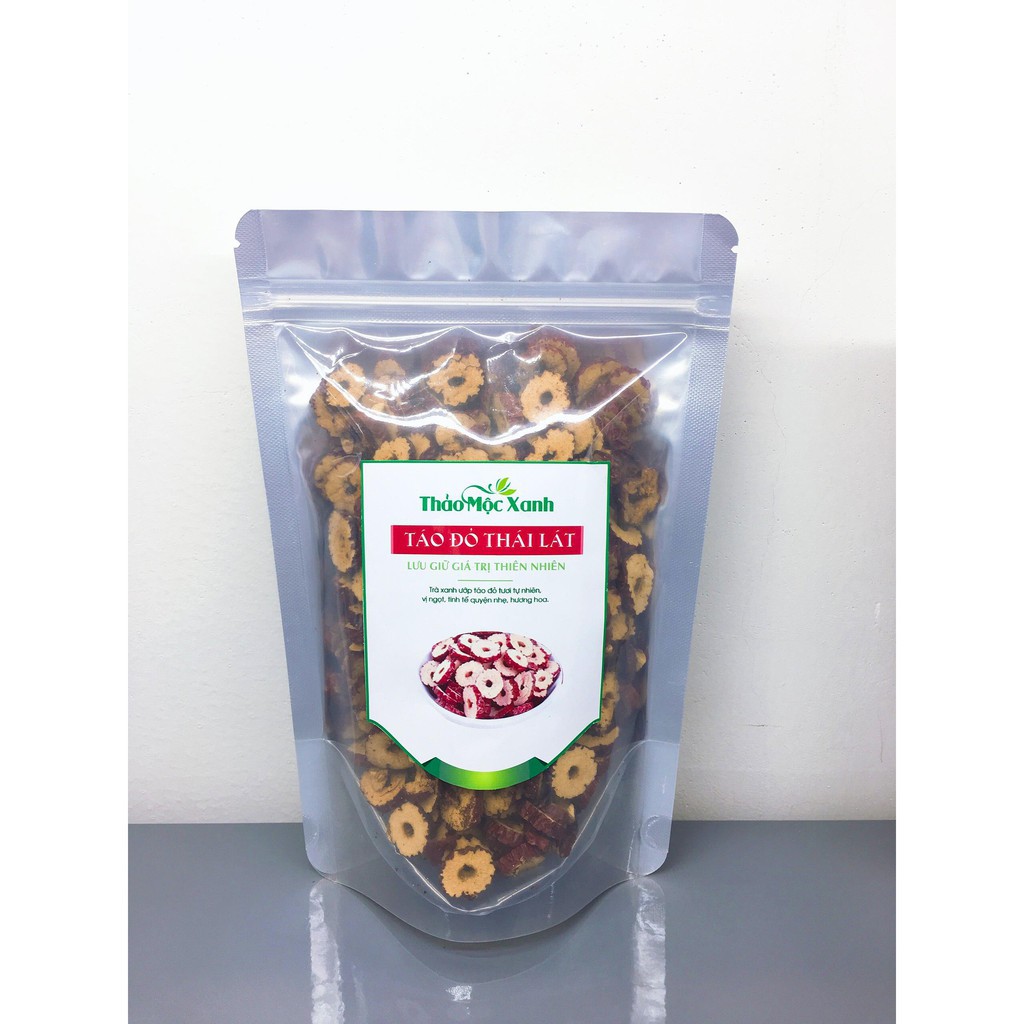 500g/1Kg Táo Đỏ Cắt Lát Sấy Khô - Táo Đỏ Thái Lát