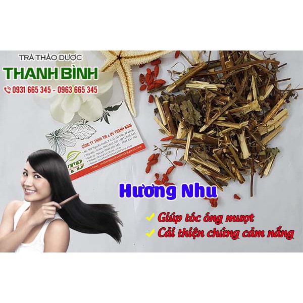 Cây Hương Nhu Khô 1Kg 100% Tự Nhiên