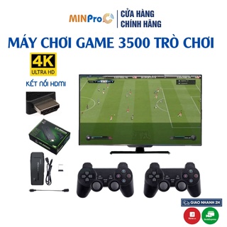 Mua Máy chơi game cầm tay mini MINPRO 4 nút 3500 game huyền thoại chất lượng 4K   kết nối HDMI - Bảo Hành 12 Tháng