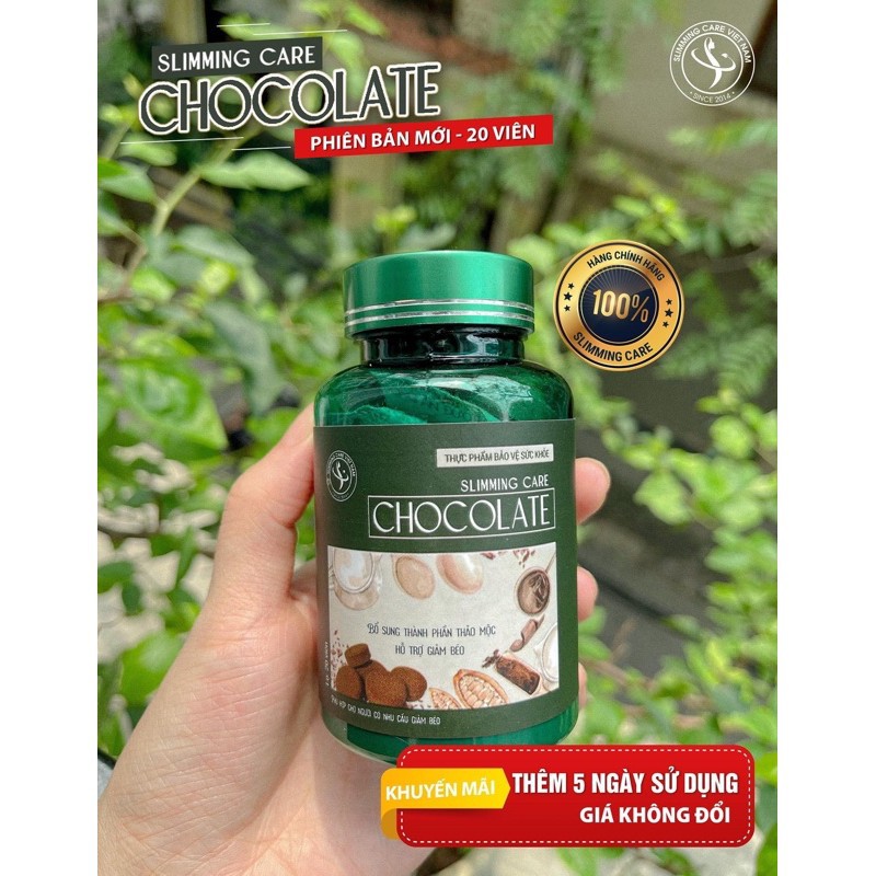 Viên Chocolate Giảm Cân Slimming Care Detox Thảo mộc