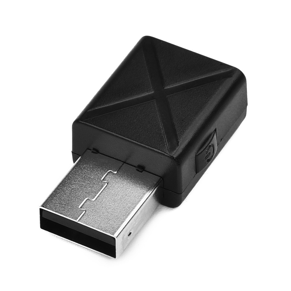 2-in-1 Transmitter Receiver Wireless Audio USB Bluetooth FM Adapter 5.0