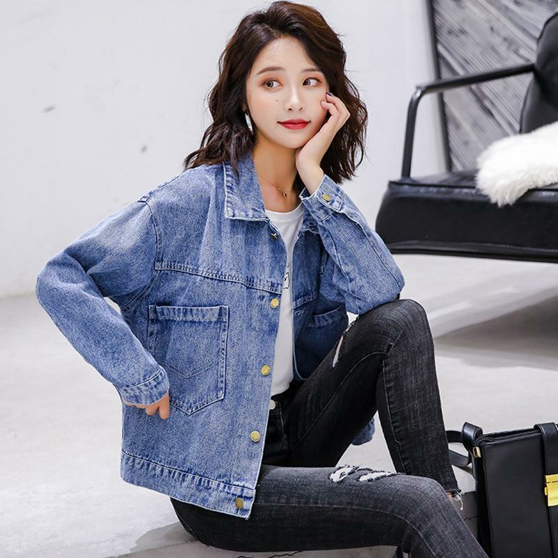 Áo khoác jean nữ Aneo Message  THE HAT CHIẾC MŨ cao cao cấp form 40-58kg Panda.