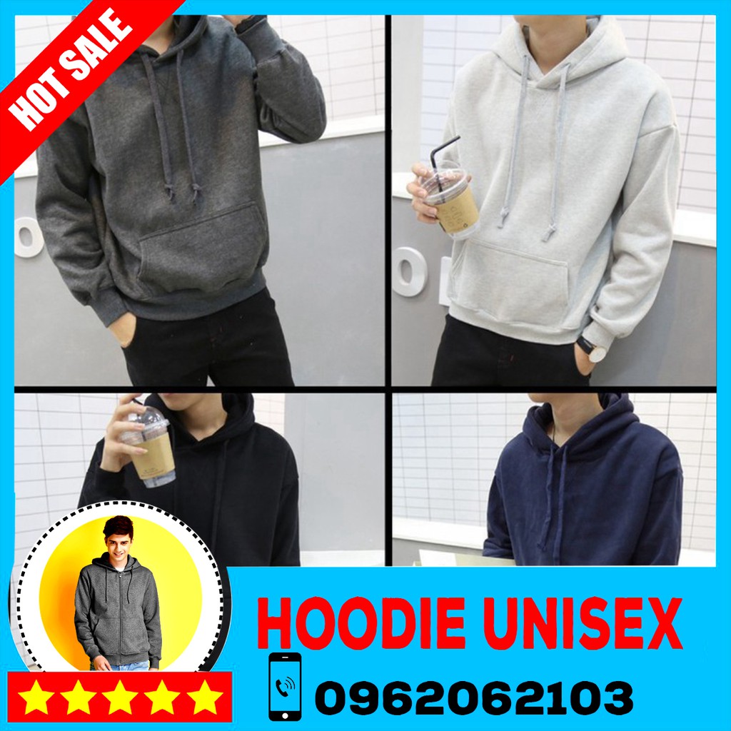 (HOOIDE) ÁO HOODIE NỈ NGOẠI HD155 (Nam Nữ) | BigBuy360 - bigbuy360.vn