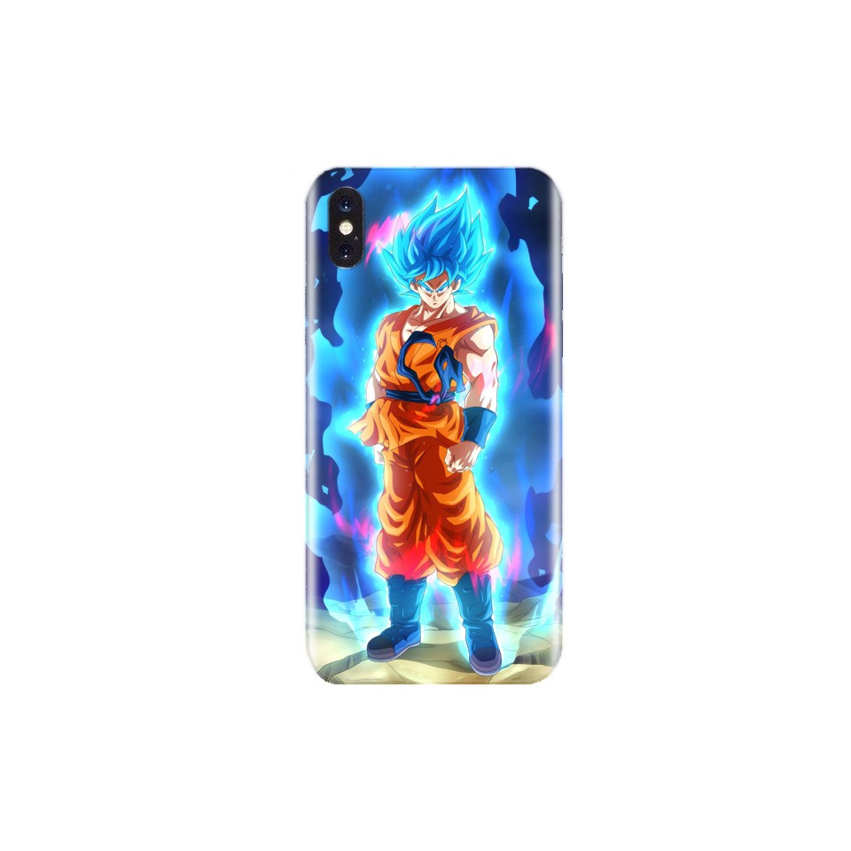 Miếng Dán Skin Điện Thoại ❤️ In Hình Goku Blue Cho Iphone 6/ 7/ 8/ X/ XS/ 11/ 11 Pro Max Và Các Dòng Máy Android