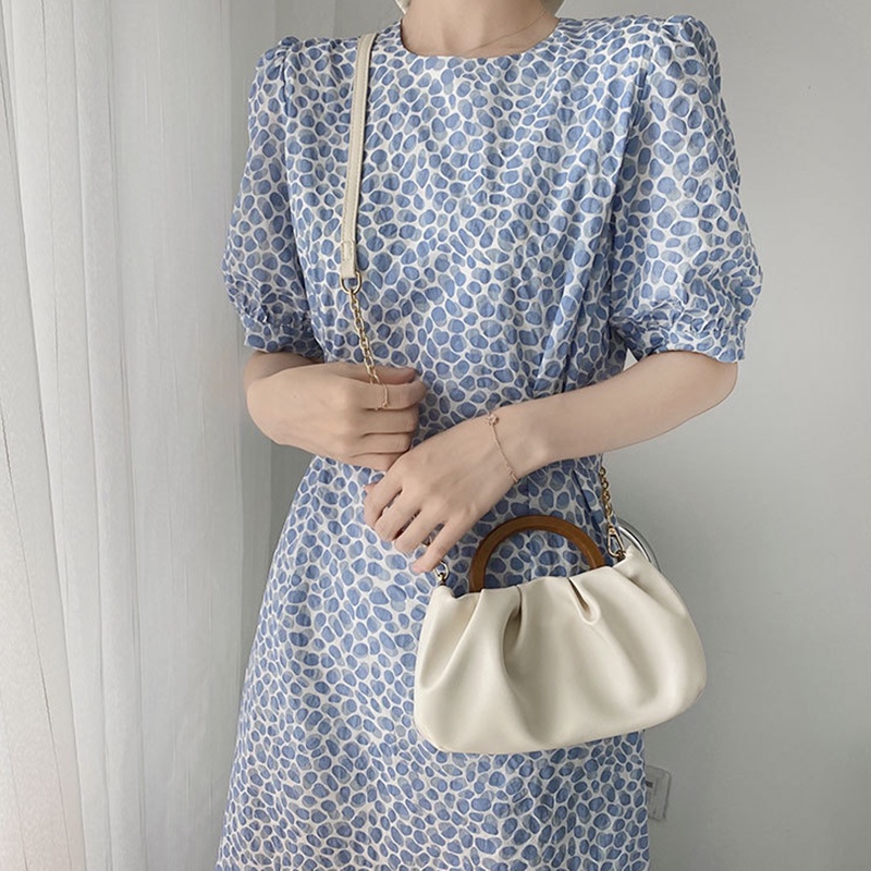 Túi xách IELGY da mềm kiểu đám mây nhỏ nhắn đáng yêu