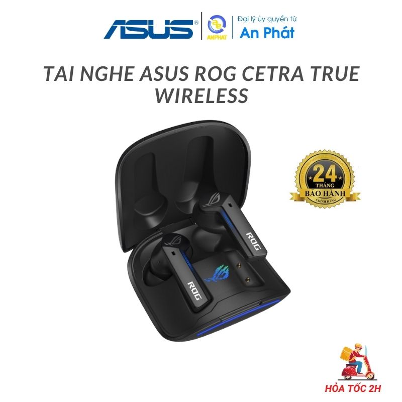 Tai nghe Asus Rog Cetra True Wireless - chính hãng BH 24 tháng