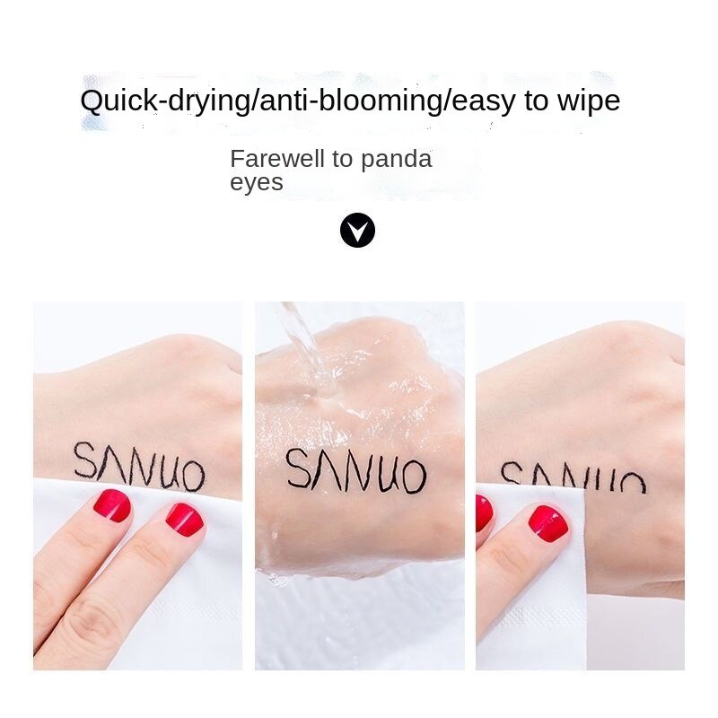 Bút kẻ mắt nước màu đen kháng nước chống mồ hôi lâu trôi không lem nhòe