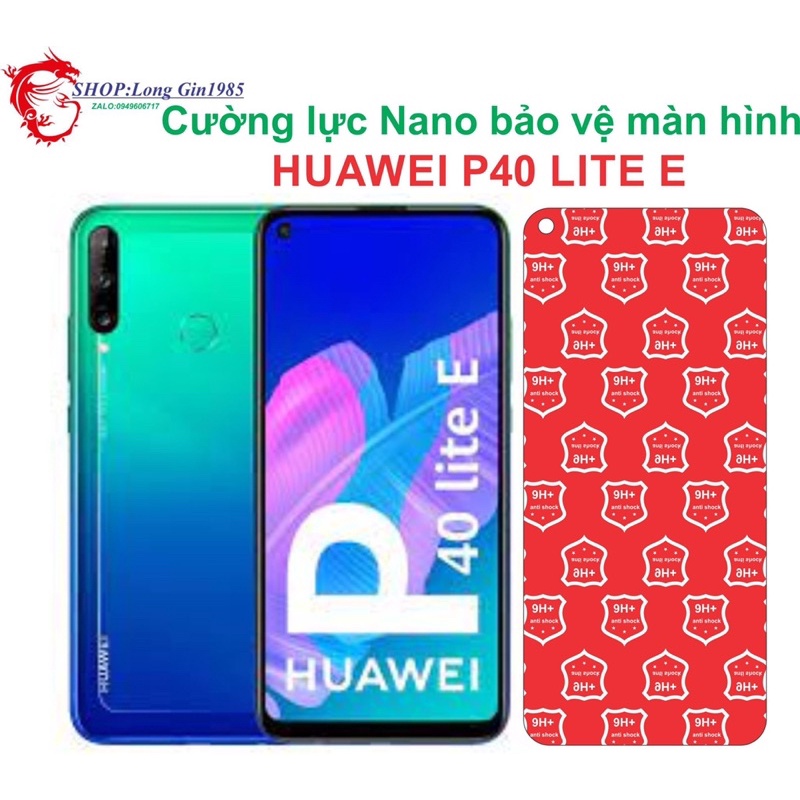 Huawei P40 Lite E Cường lực Nano chống va đập chống trầy xước tốt
