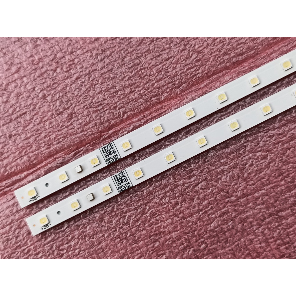 THANH LED VIỀN TIVI SAMSUNG 43Q60 43Q65 19Y_Q60_STC430AB6_3030 HÀNG MỚI 100%, BỘ 2 THANH, MỖI THANH 38 BÓNG 3V, DÀI 46,3