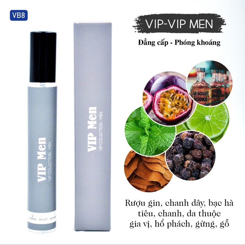 [Chính Hãng] VIP MEN Tinh Dầu Nước Hoa Cao Cấp Jayden Boutique