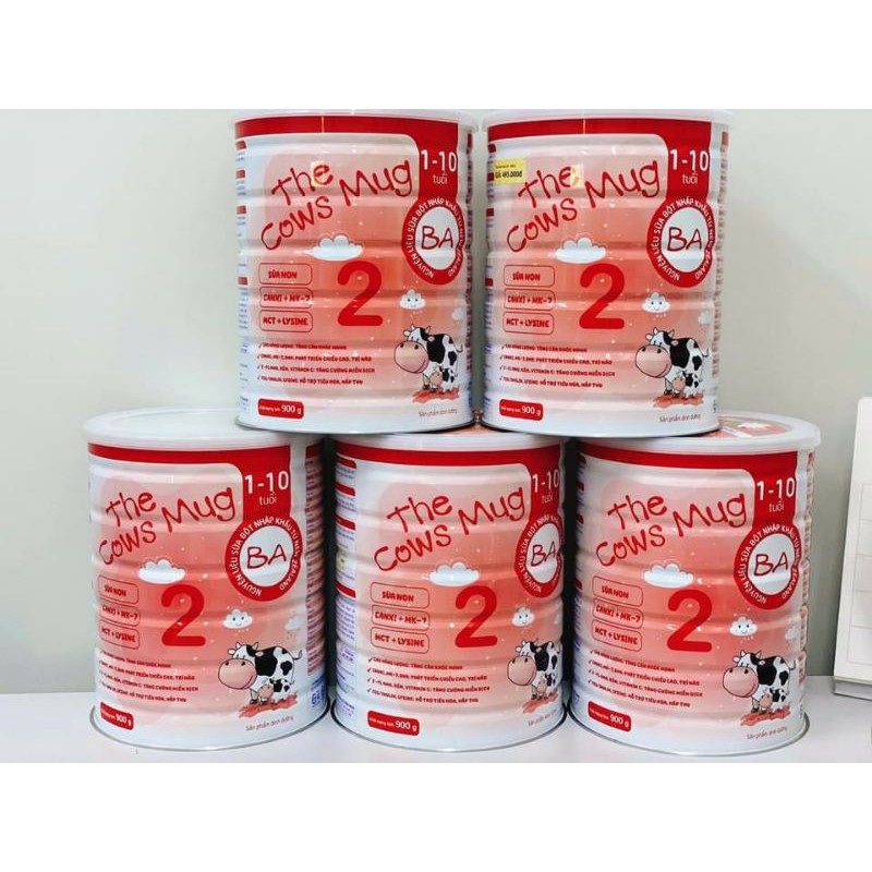 Sữa công thức The Cows Mug _ số 2_Hộp 900g