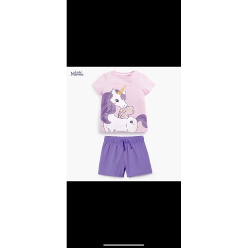 set bộ little maven cho bé gái