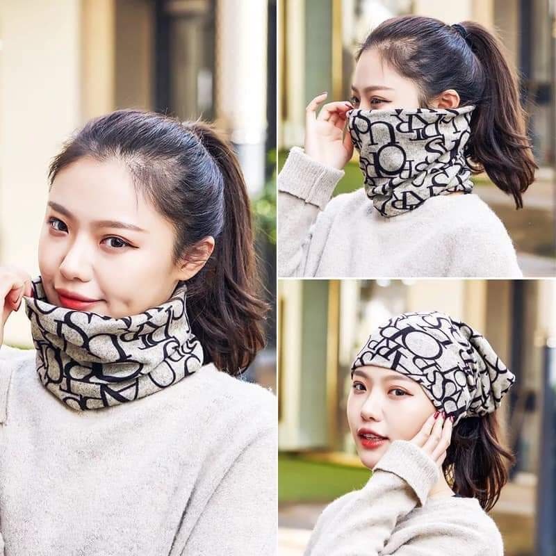Khăn ống đa năng thời trang Nam, Nữ dày dặn, ấm áp mix họa tiết nhiều hình xinh xắn, Qùa tặng cho Ông, Bà, Bố Mẹ