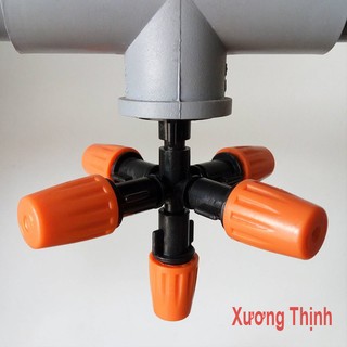 Béc Phun Sương 5 tia kèm phụ kiện nối ống