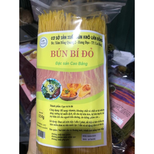 500g Bún Bí đỏ Healthy Eatclean đặc sản Cao Bằng