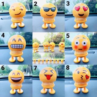ICON LÒ XO MẶT CƯỜI NHÚN (sẵn hàng đủ mẫu) - Emoji lò xo / Free ship toàn quốc đơn 10 con