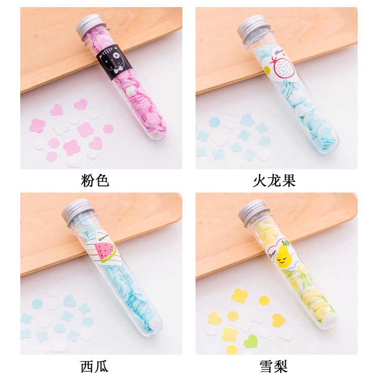 Lọ xà phòng giấy thiết kế dễ thương tiện dụng mang theo du lịch