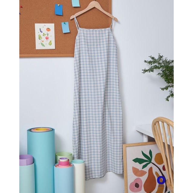 ODDA OUTFIT / Đầm caro mùa hè phong cách Nhật Bản. HÀNG CÓ SẴN - ẢNH THẬT TỰ CHỤP