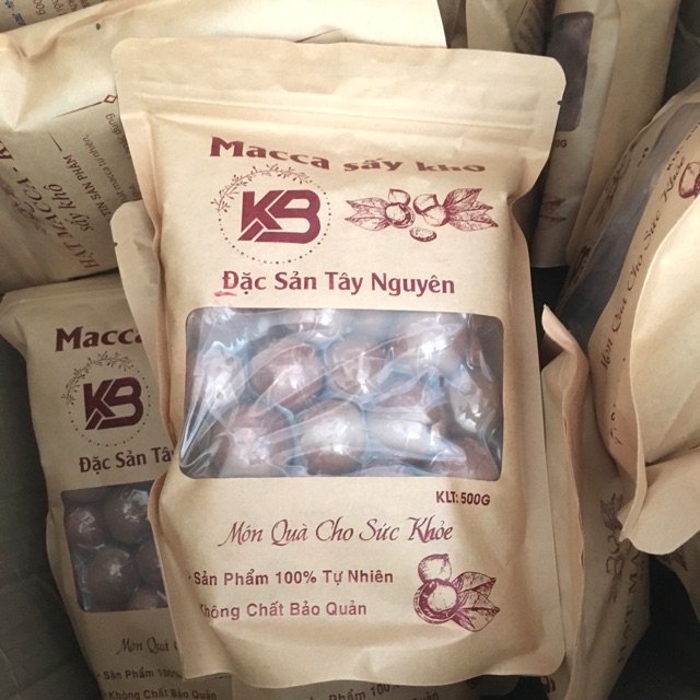 [Mã GROSALE2703 giảm 8% đơn 250K] 500gr Hạt Macca Đaklak hàng ngon loại 1 | BigBuy360 - bigbuy360.vn