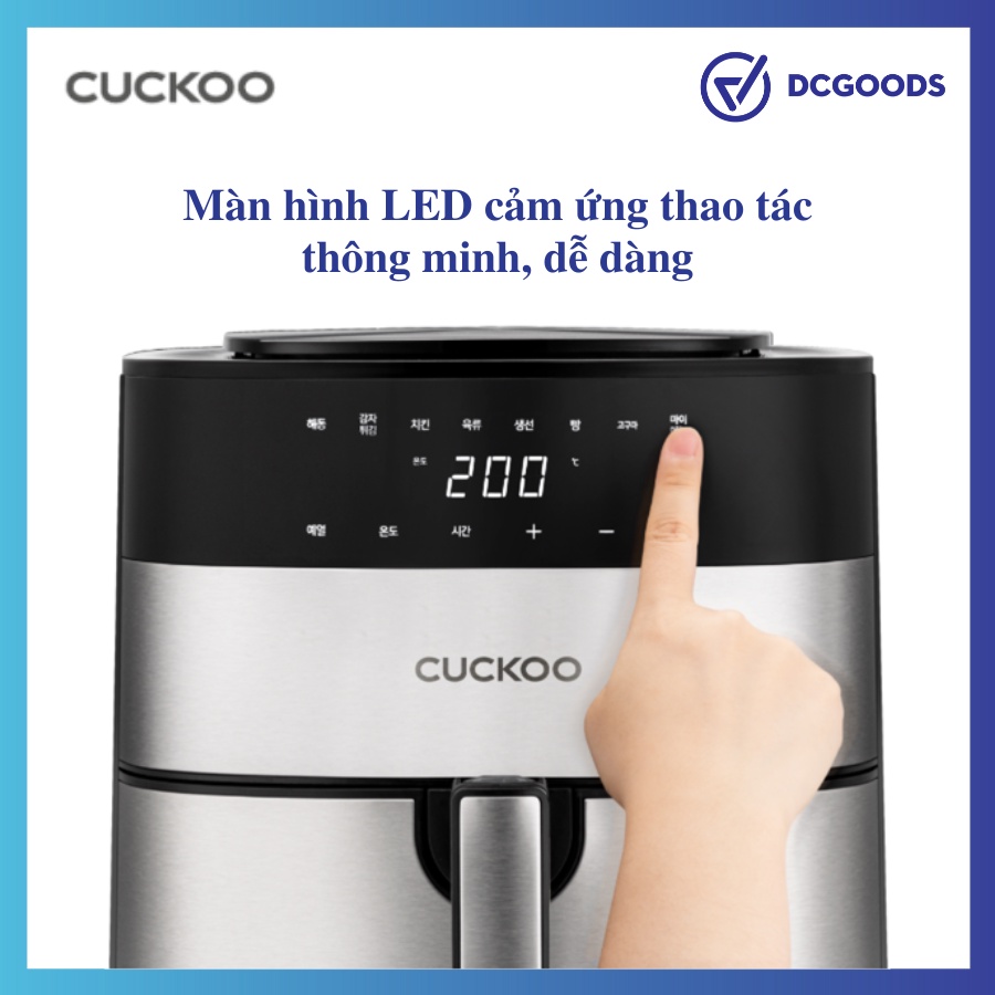 Nồi chiên không dầu Cukcoo CAF-G0610TB 5.5L