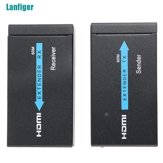 Bộ Lặp Nối HDMI LAN Cat5E / 6 RJ45 Lên Đến 200Ft 60M 1080P
