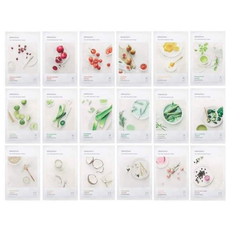 Combo 180 mặt nạ innisfree Hàn cho sĩ