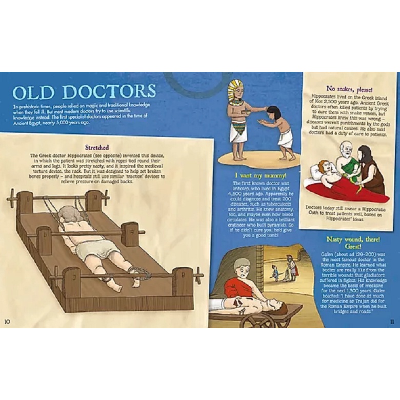 Sách tiếng Anh - Grisly Hist Of Medicine-Kill Or Cure