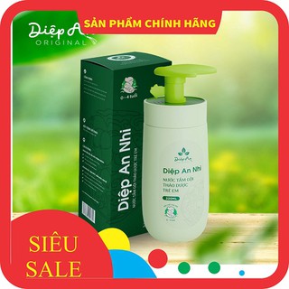 Nước tắm thảo dược trẻ em , ngăn ngừa các vết chàm sữa, rôm sảy chai 220ml