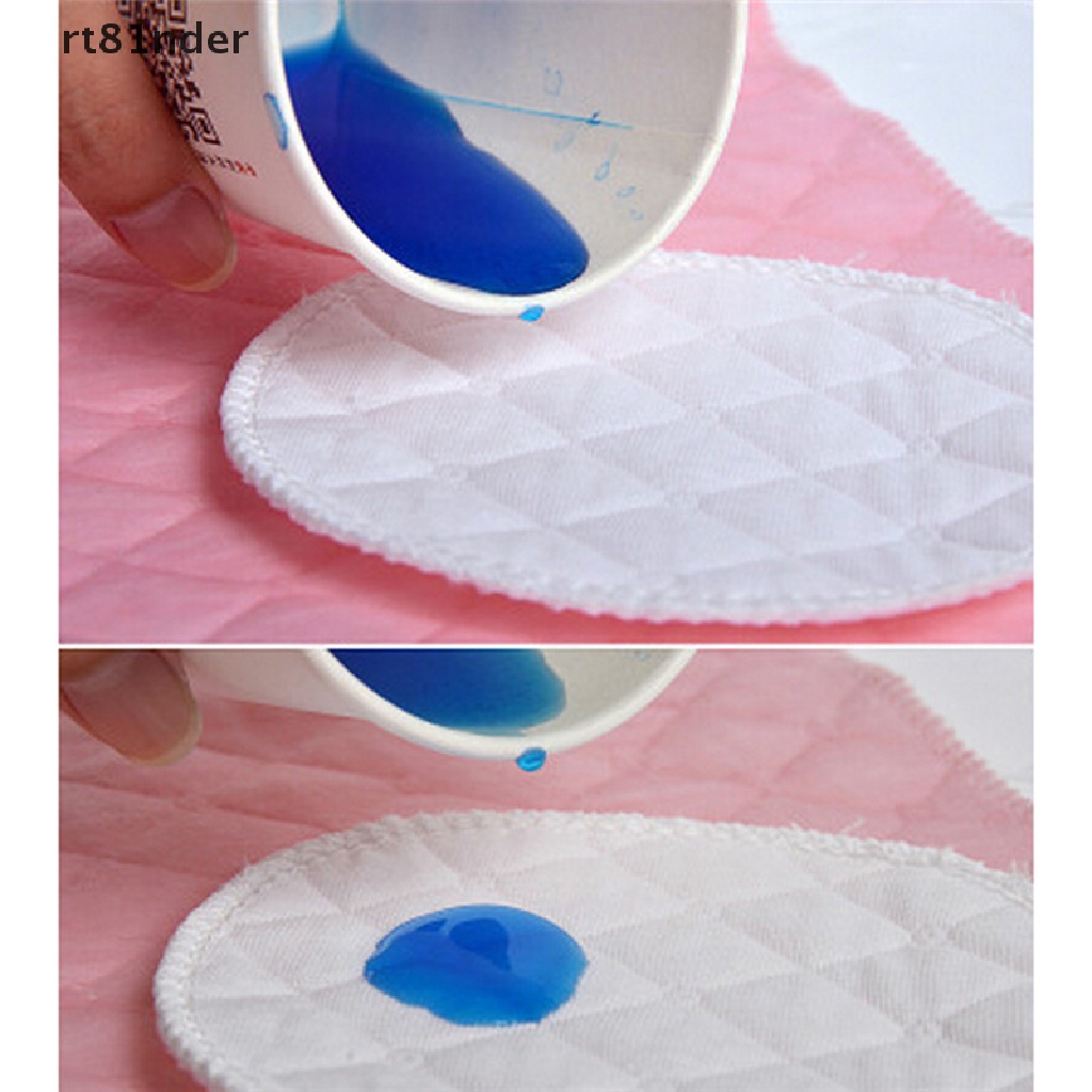 Rt Set 12 Miếng Lót Ngực Thấm Hút Tốt Có Thể Tái Sử Dụng Tiện Lợi