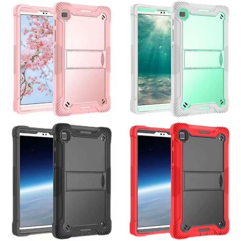 Ốp Máy Tính Bảng Chống Sốc Có Giá Đỡ Cho samsung Galaxy tab S6 lite S7 S7 plus/S7 FE A7 lite TabS8/S8 plus/S8 ultra 2021 samsung tab a 8 0 2019