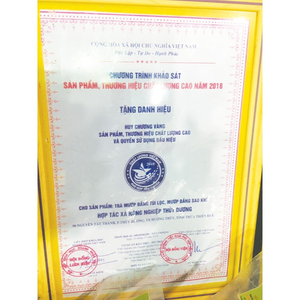 Mướp đắng sao khô (túi hút chân không 100g)