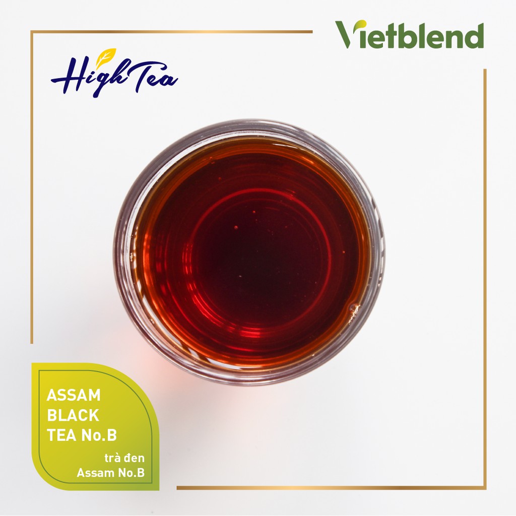 Trà đen (Black Tea) Assam No.B | Trà đậm đà, chuyên dùng pha chế trà sữa, trà trân châu | Túi 600g
