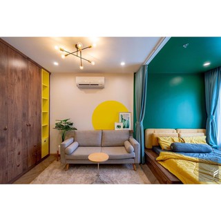 Đèn thả mạ đồng 6 bóng Simple TH326