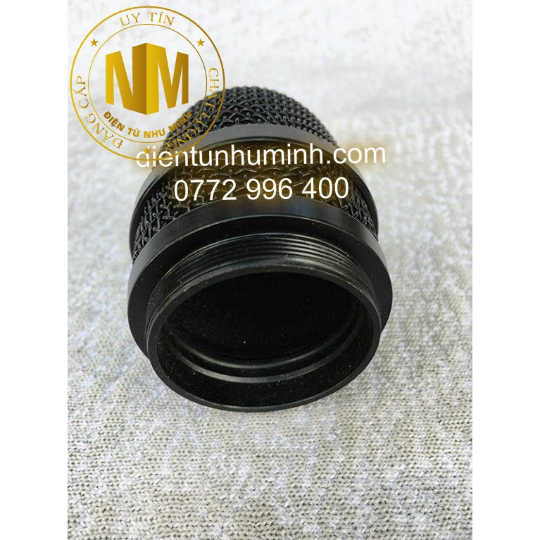 ĐẦU LƯỚI CHỤP MICRO SENNHEISE 135-G2 ĐEN NHIỄN RĂNG NGOÀI NHIỄN