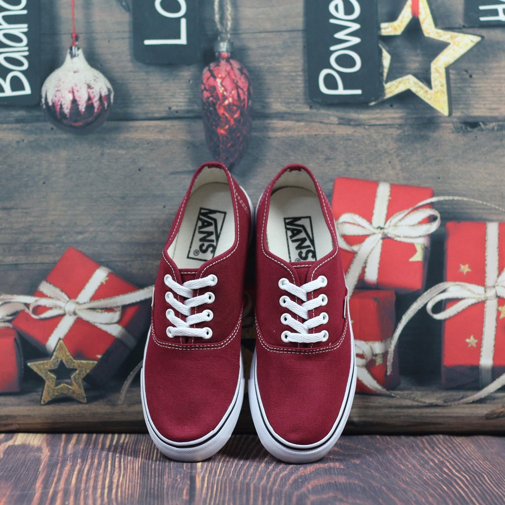 Giày Vss Classic Đỏ Đô Nữ