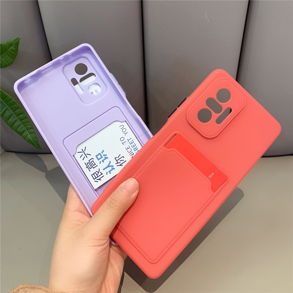 Ốp điện thoại silicon mềm có ví đựng cho Xiaomi 11T 11 T Pro 11 Lite 5G NE Mi 11Lite 4G 5G 11 Pro Ultra Mi11 10S 11T Pro