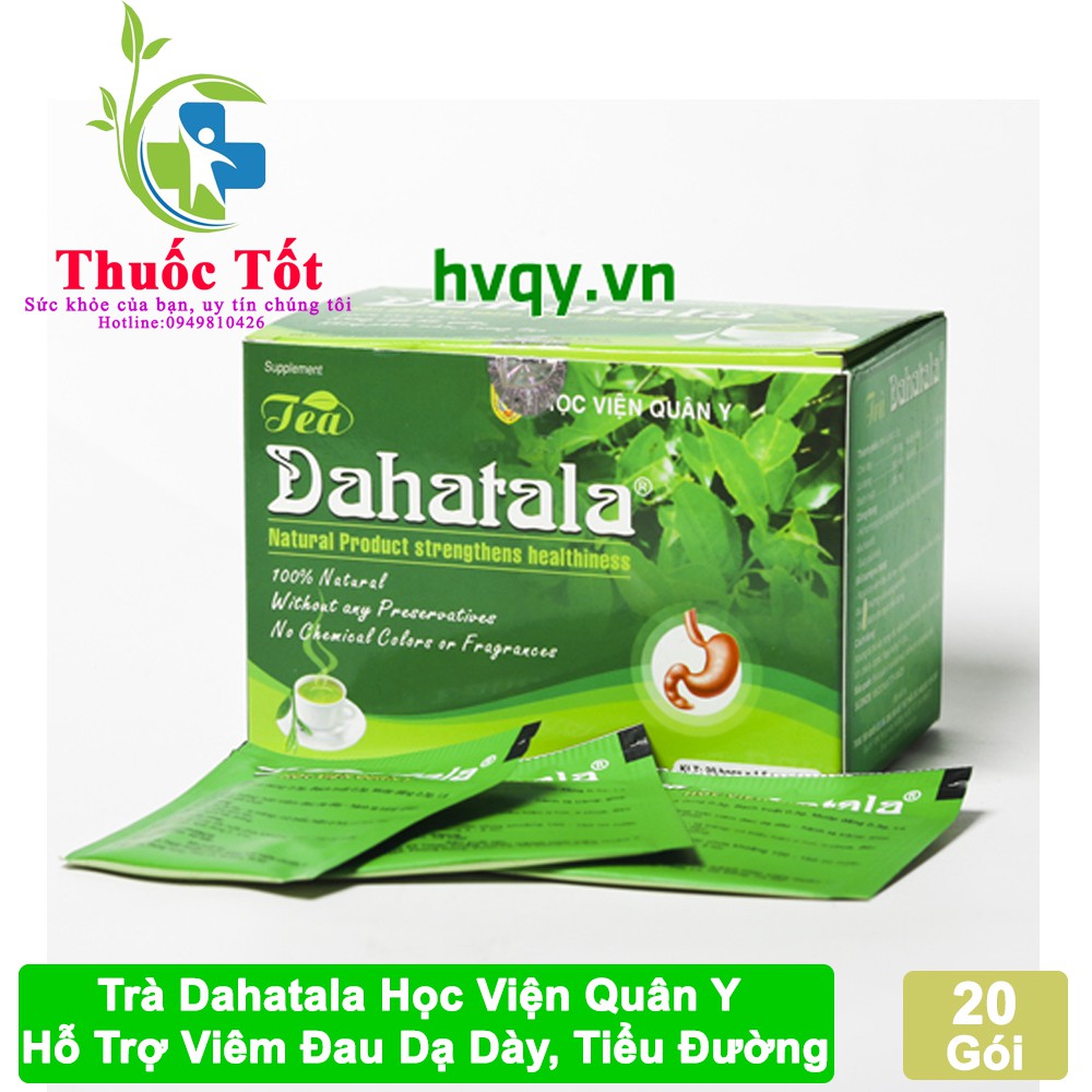 Trà Dahatala  ️💊 Học Viện Quân Y 💊 Hỗ Trợ Viêm Đau Dạ Dày, Tiểu Đường