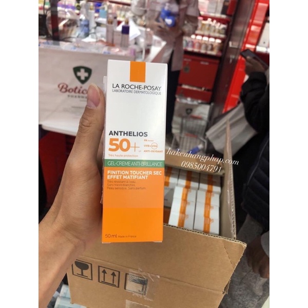 Kem Chống Nắng Anthelios Gel Cream SPF50+