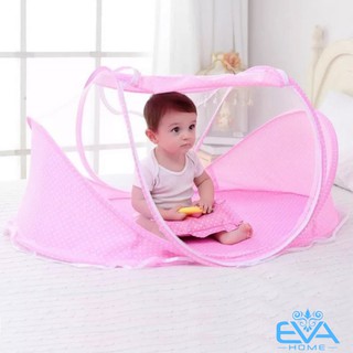 Mùng Chụp Tự Bung Gấp Gọn Chống Muỗi Có Nhạc Cho Bé