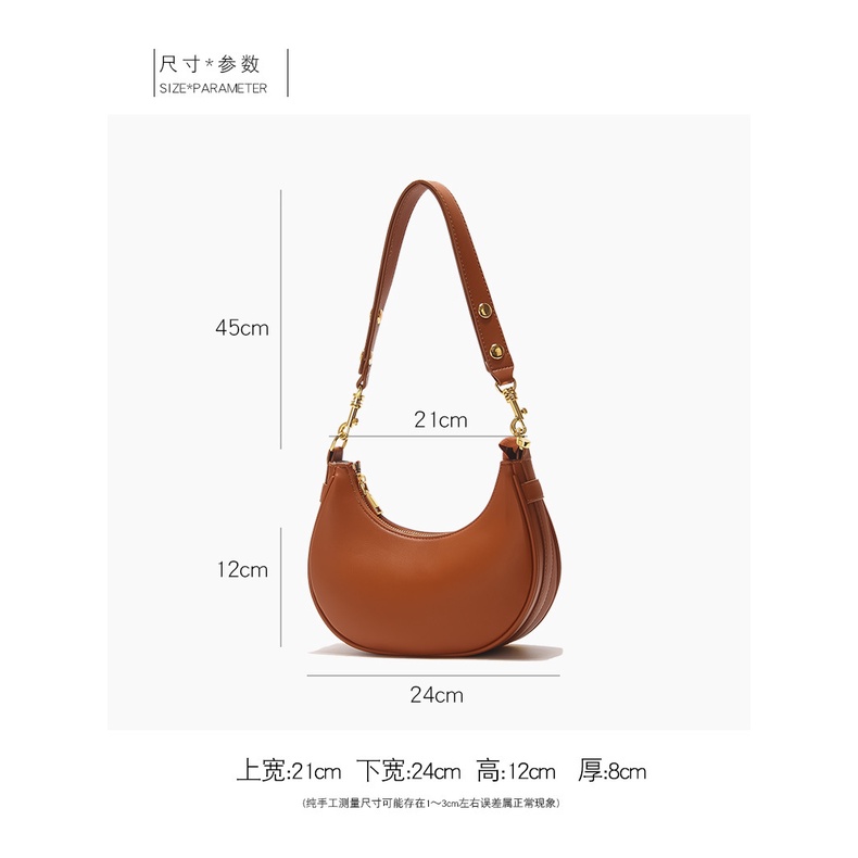 Túi Xách Nữ Kẹp Nách Linhstore Da Trơn Xinh Xắn Phong Cách Hàn Quốc