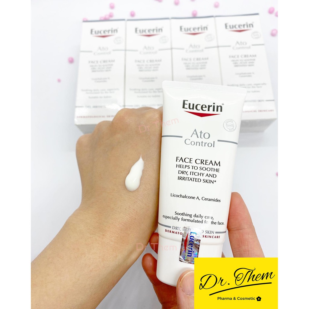 ✅Kem Dưỡng Da Mặt Eucerin Ato Control Face Care Cream 50ml - Dưỡng Ẩm, Kem Và Sữa Dưỡng Da. ROSESHOP VIETNAM SP89