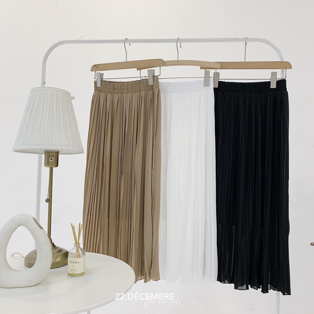 CV61-07 chân váy xếp li