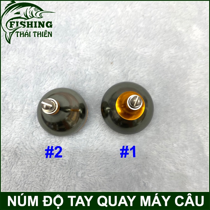 Núm Kim Loại Dùng Độ Cho Tay Quay Máy Câu Cá Đứng