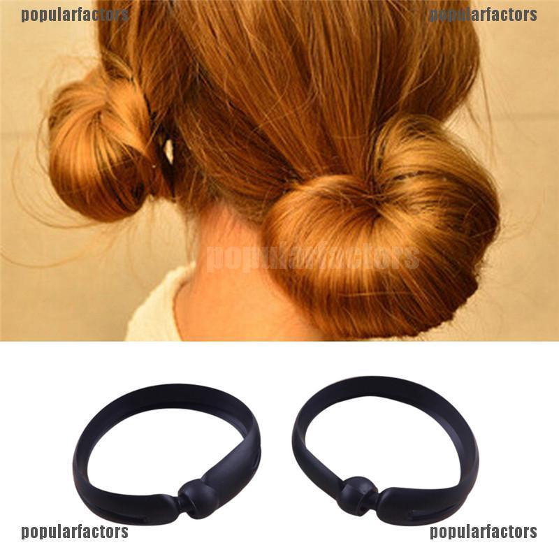 Bộ 2 Dụng Cụ Tạo Kiểu Tóc Thời Trang Cho Nữ DIY Giá Đỡ