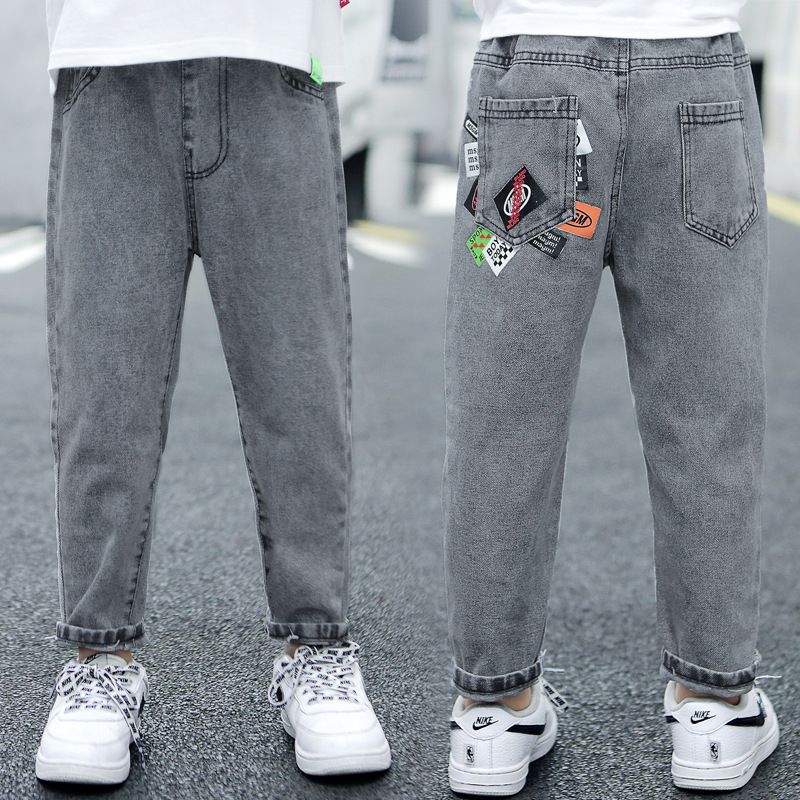 Quần Jeans Dài Thời Trang Dành Cho Bé Trai