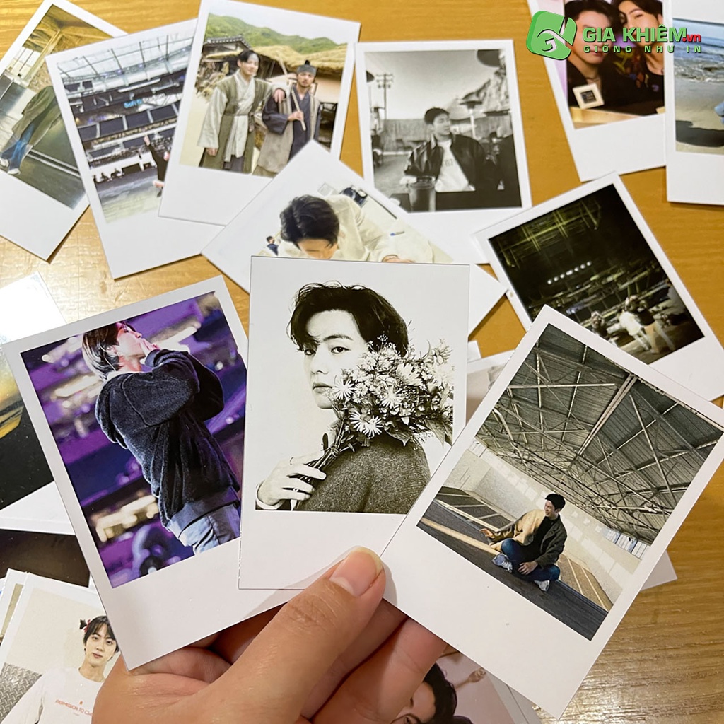 In combo 10 ảnh Pola không phai không nhòe màu size 9x5.5cm ảnh theo yêu cầu